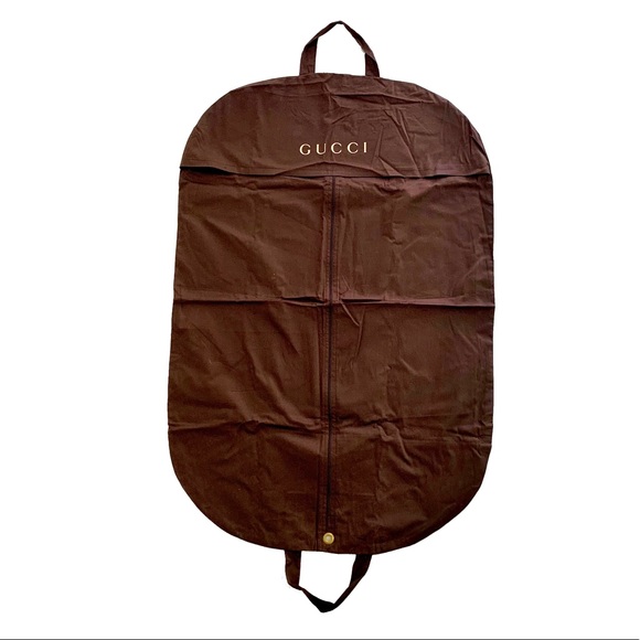 Authentic GUCCI carry garment dust bag protection brown - Picture 1 of 10